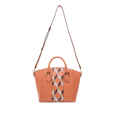 Algebra Kadın Patchwork Deri Omuz Askılı Çanta