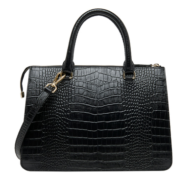 Algue Kadın Kroko Baskılı Deri Omuz Askılı Çanta