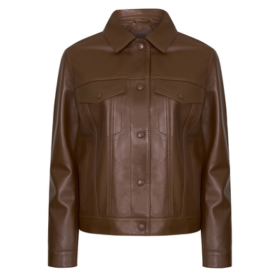 Alicia Konyak Kadın Deri Kapüşonlu Ceket