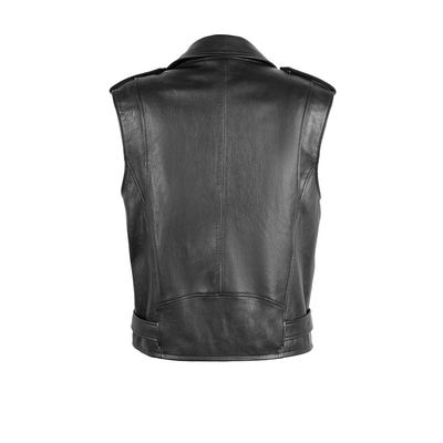 Alikae Siyah Kadın Deri Yelek