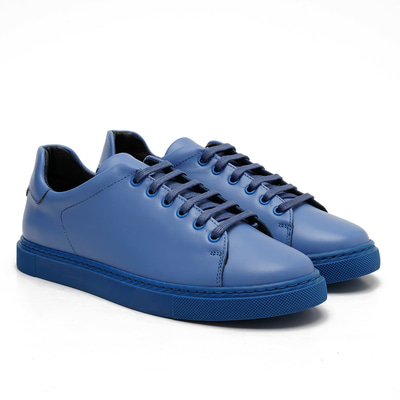 Alison Mavi Kadın Deri Spor Ayakkabı