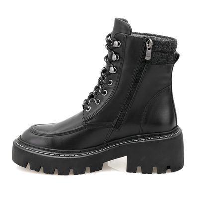 Alona Siyah Kadın Deri Bot