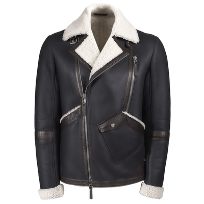 Alonso Beyaz Kürklü Erkek Mont