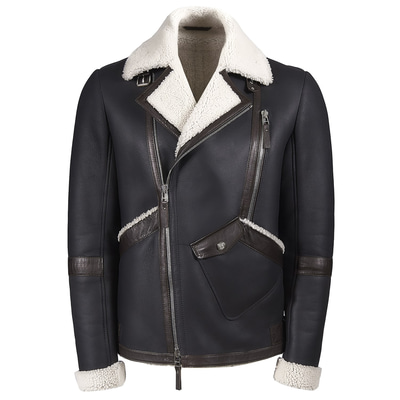 Alonso Beyaz Kürklü Erkek Mont