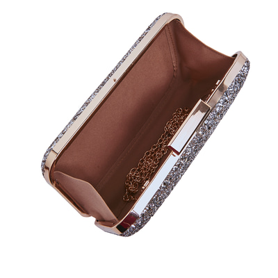 Altın Arbre Zincir Detaylı Kadın Gece Çantası