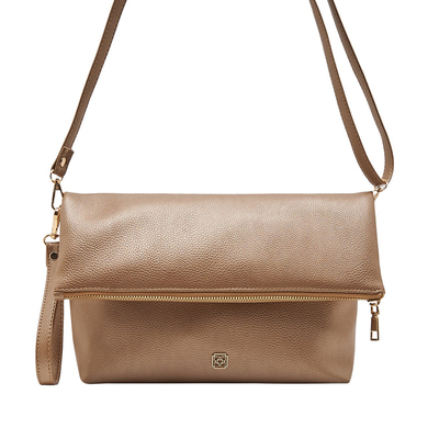 Altın Bambus Kadın Omuz Askılı Çanta