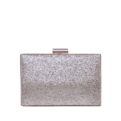 Altın Grass Zincir Detaylı Kadın Gece Çantası