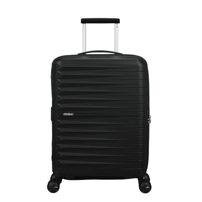 American Tourister Fastforward Siyah Körüklü 55/20 Kabin Boy Valiz
