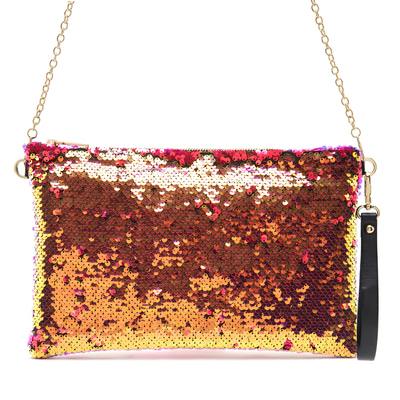 Anais Fuşya Kadın Payetli Portföy Çanta