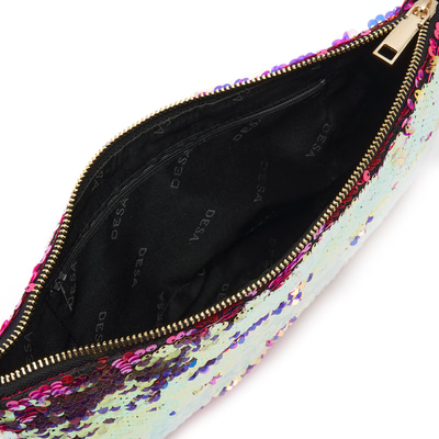 Anais Fuşya Kadın Payetli Portföy Çanta