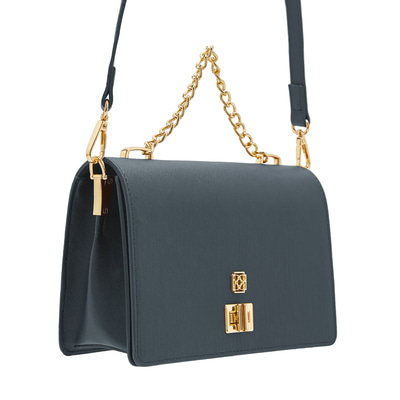 Anais Gri Kadın Zincir Detaylı El Çantası