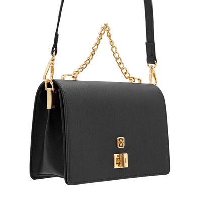 Anais Siyah Kadın Zincir Detaylı El Çantası