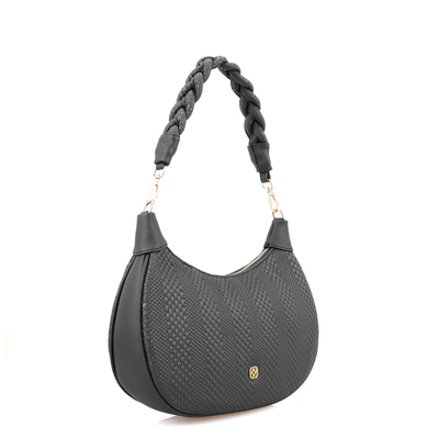 Anthonette Siyah Kadın Omuz Çantası