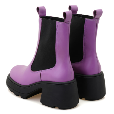 Anton Mor Kadın Yandan Lastikli Deri Bot