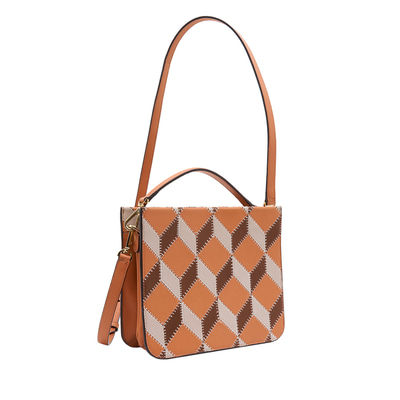 Anwalt Kadın Patchwork Deri Omuz Askılı Çanta