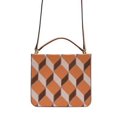 Anwalt Kadın Patchwork Deri Omuz Askılı Çanta