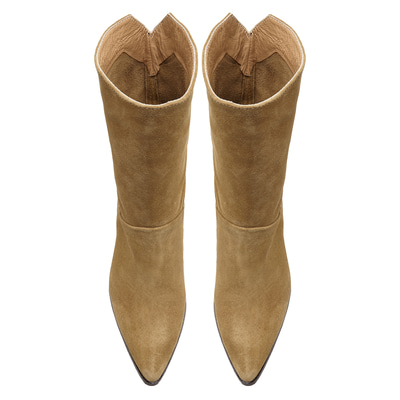 Aquarius Kahve Kadın Süet Bot