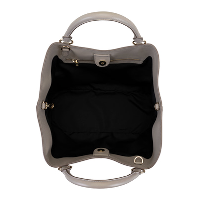 Argilla Gri Kadın Deri Omuz Çantası