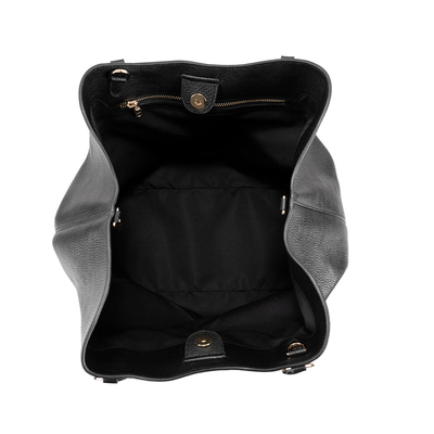 Argilla Siyah Kadın Deri Omuz Çantası