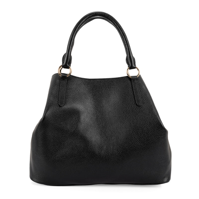 Argilla Siyah Kadın Deri Omuz Çantası