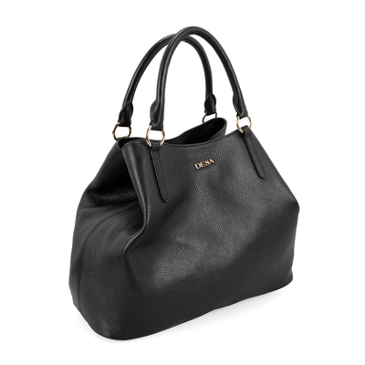 Argilla Siyah Kadın Deri Omuz Çantası