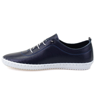 Ariane Lacivert Erkek Deri Günlük Ayakkabı