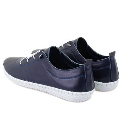 Ariane Lacivert Erkek Deri Günlük Ayakkabı