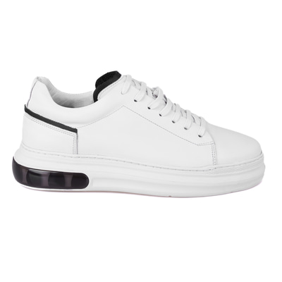 Aspen Beyaz Erkek Deri Spor Ayakkabı