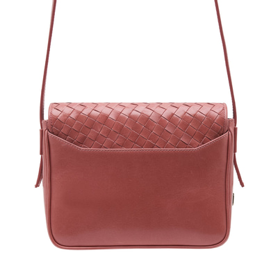 Aster Kadın Örgü Deri Postacı Çanta