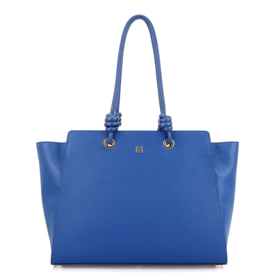 Aster Lacivert Kadın Deri Alışveriş Çantası