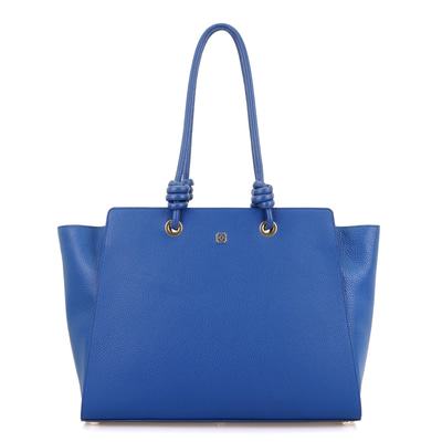 Aster Lacivert Kadın Deri Alışveriş Çantası