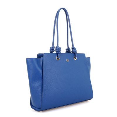 Aster Lacivert Kadın Deri Alışveriş Çantası