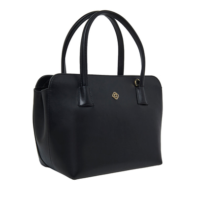 Audra Siyah Kadın Deri El Çantası