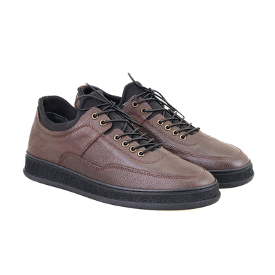 Auke Kahve Erkek Deri Spor Ayakkabı