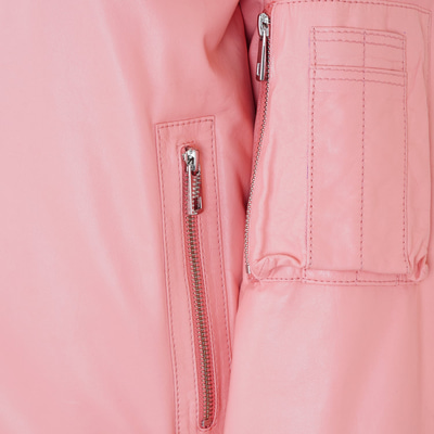 Aulora Kadın Çift Taraflı Deri Bomber