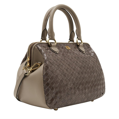 Azalea Vizon Kadın Örgü Deri El Çantası