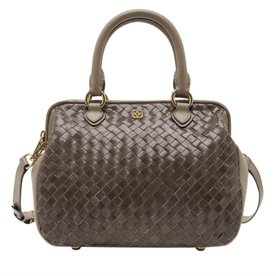 Azalea Vizon Kadın Örgü Deri El Çantası