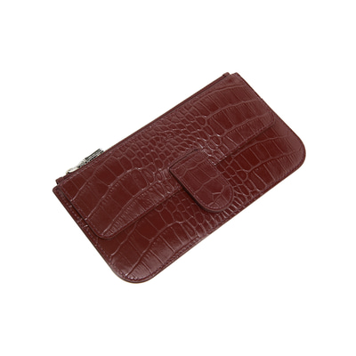 Azure Kadın Kroko Baskılı Deri Cüzdan