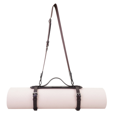 Bandha Kahve Deri Yoga Matı Askısı