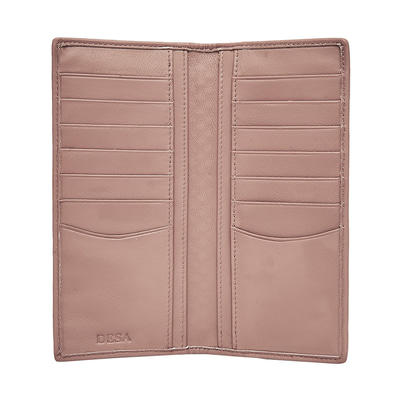 Bej Benigna Kadın Örgü Deri Kartlık