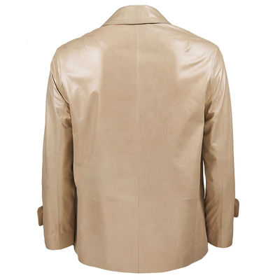 Bej Digna Kadın Deri Ceket