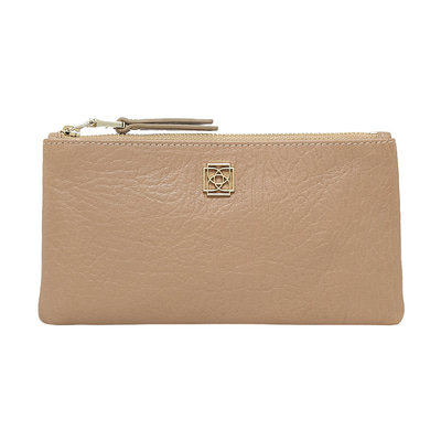 Bej Elica Kadın Deri Cüzdan