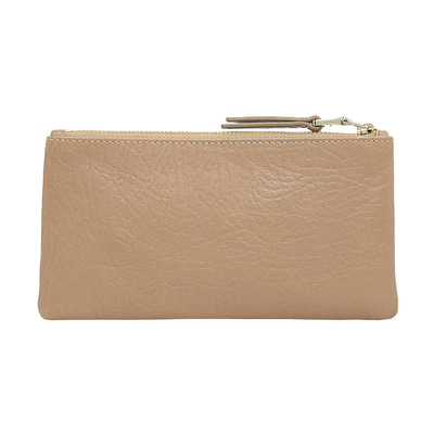 Bej Elica Kadın Deri Cüzdan