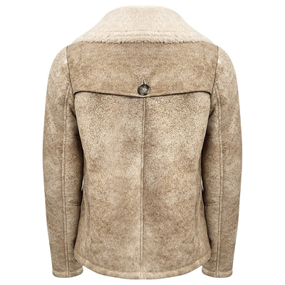 Bej Engracia Kadın Kürk Mont