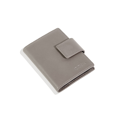 Bej Glint Erkek Deri Kartlık