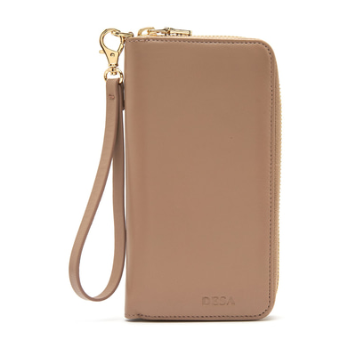 Bej Kadın Deri Cüzdan
