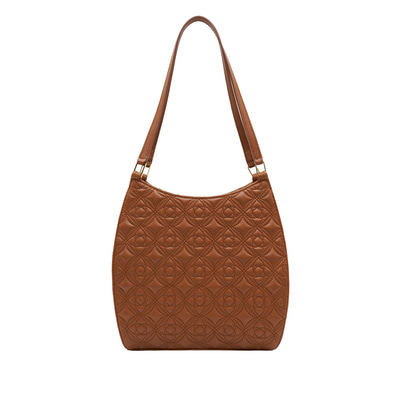 Bellen Kadın Monogram Deri Omuz Askılı Çanta