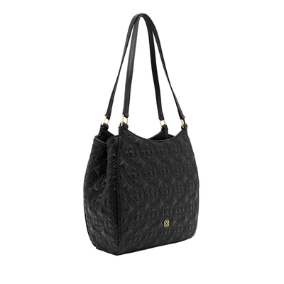 Bellen Kadın Monogram Deri Omuz Askılı Çanta