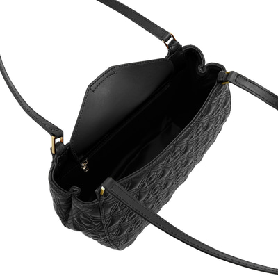 Bellen Kadın Monogram Deri Omuz Askılı Çanta