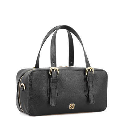 Bent Siyah Kadın Deri El Çantası